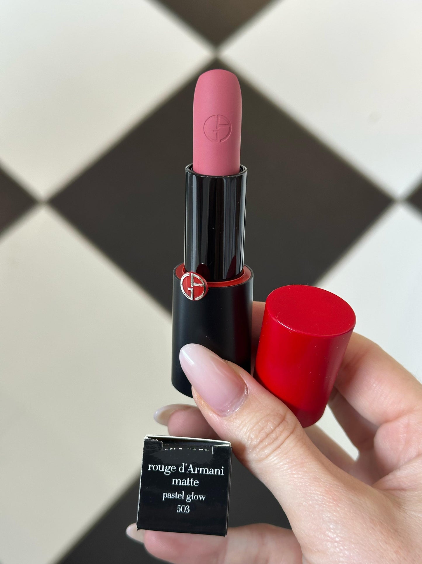 ARMANI Rouge D’Armani Matte/Sheer/Satin Lipstick (503)