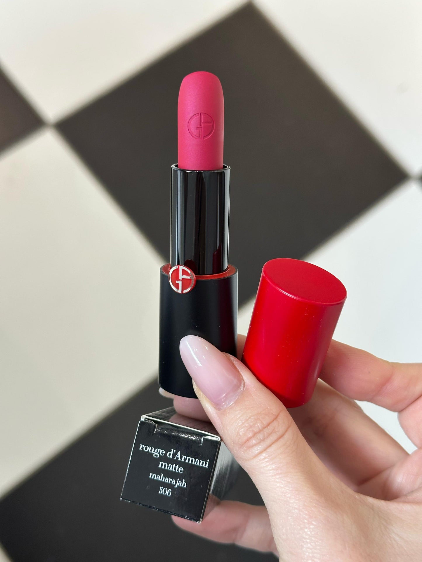 ARMANI Rouge D’Armani Matte/Sheer/Satin Lipstick (506)