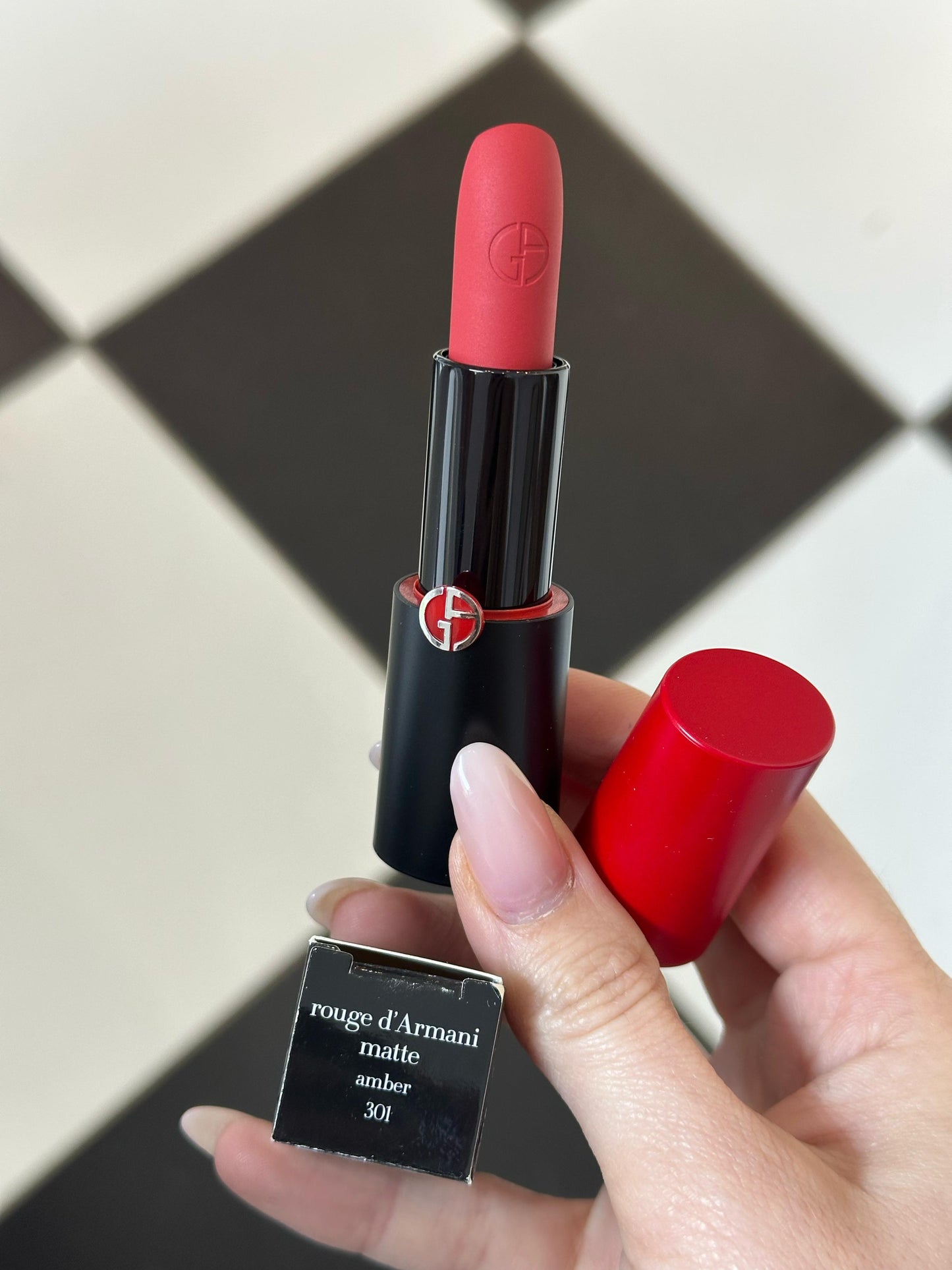 ARMANI Rouge D’Armani Matte/Sheer/Satin Lipstick (301)