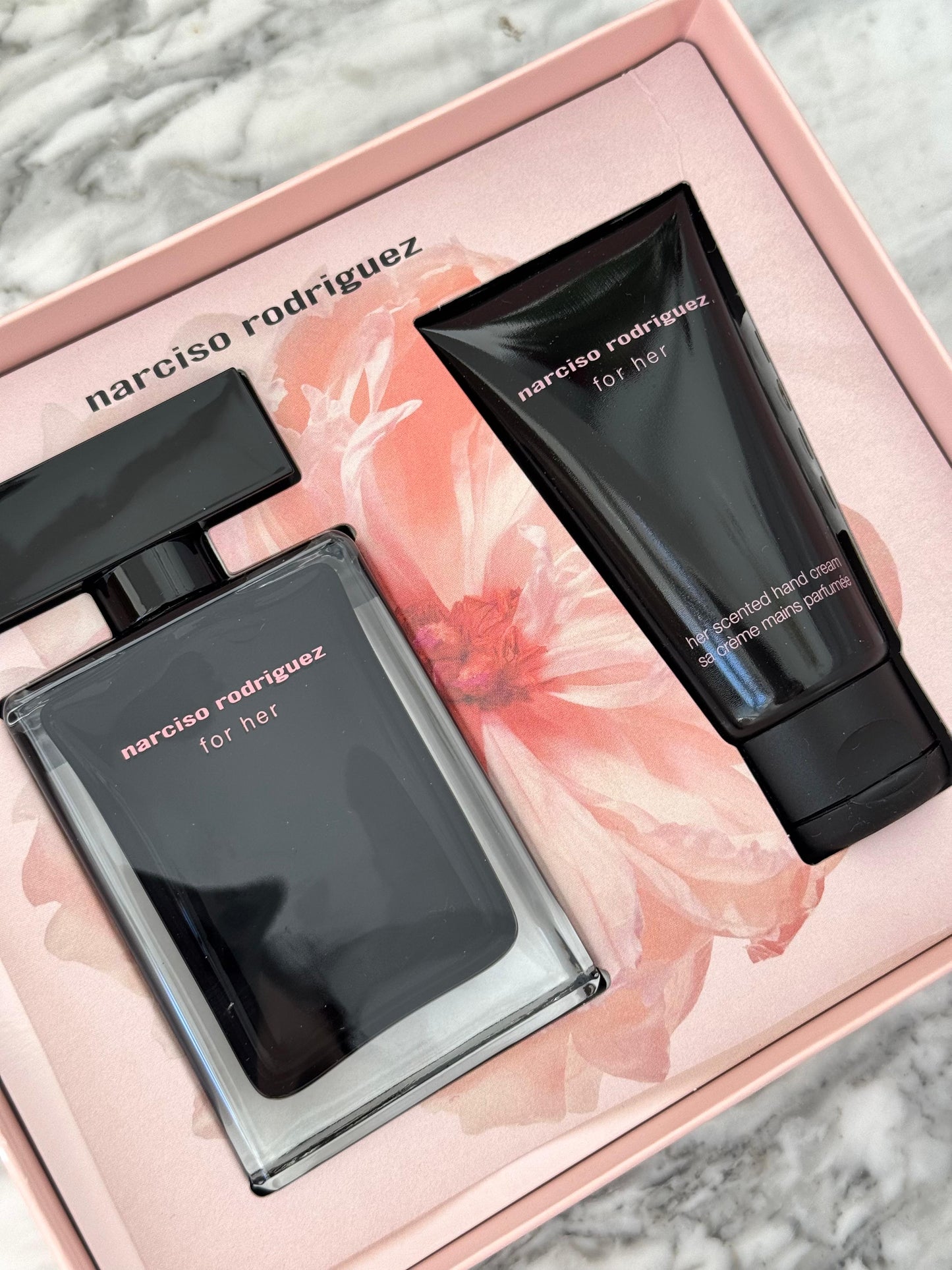 NARCISO RODRIGUEZ For Her Eau De Toilette + Hand Cream Gift Set