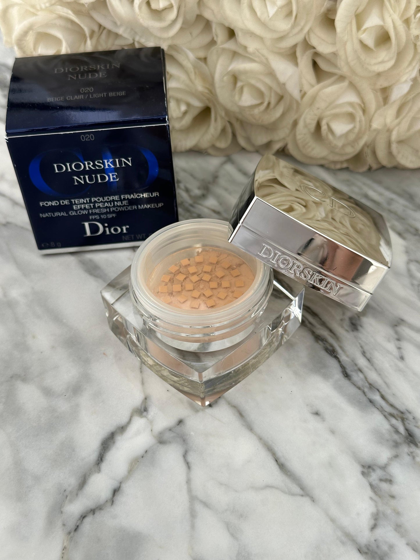 DIOR Diorskin Nude Natural Glow - Fresh Powder Makeup SPF10