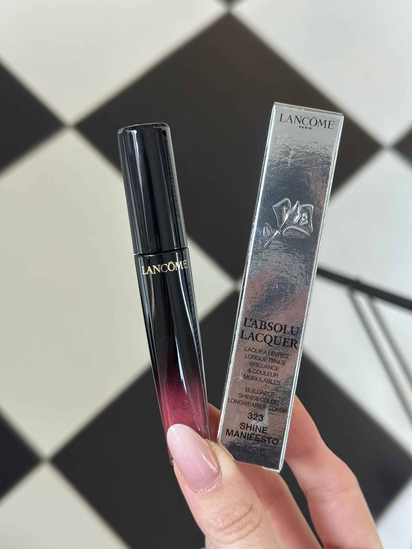 LANCÔME
L'Absolu Lacquer Long-Lasting Liquid Lipstick (323)
