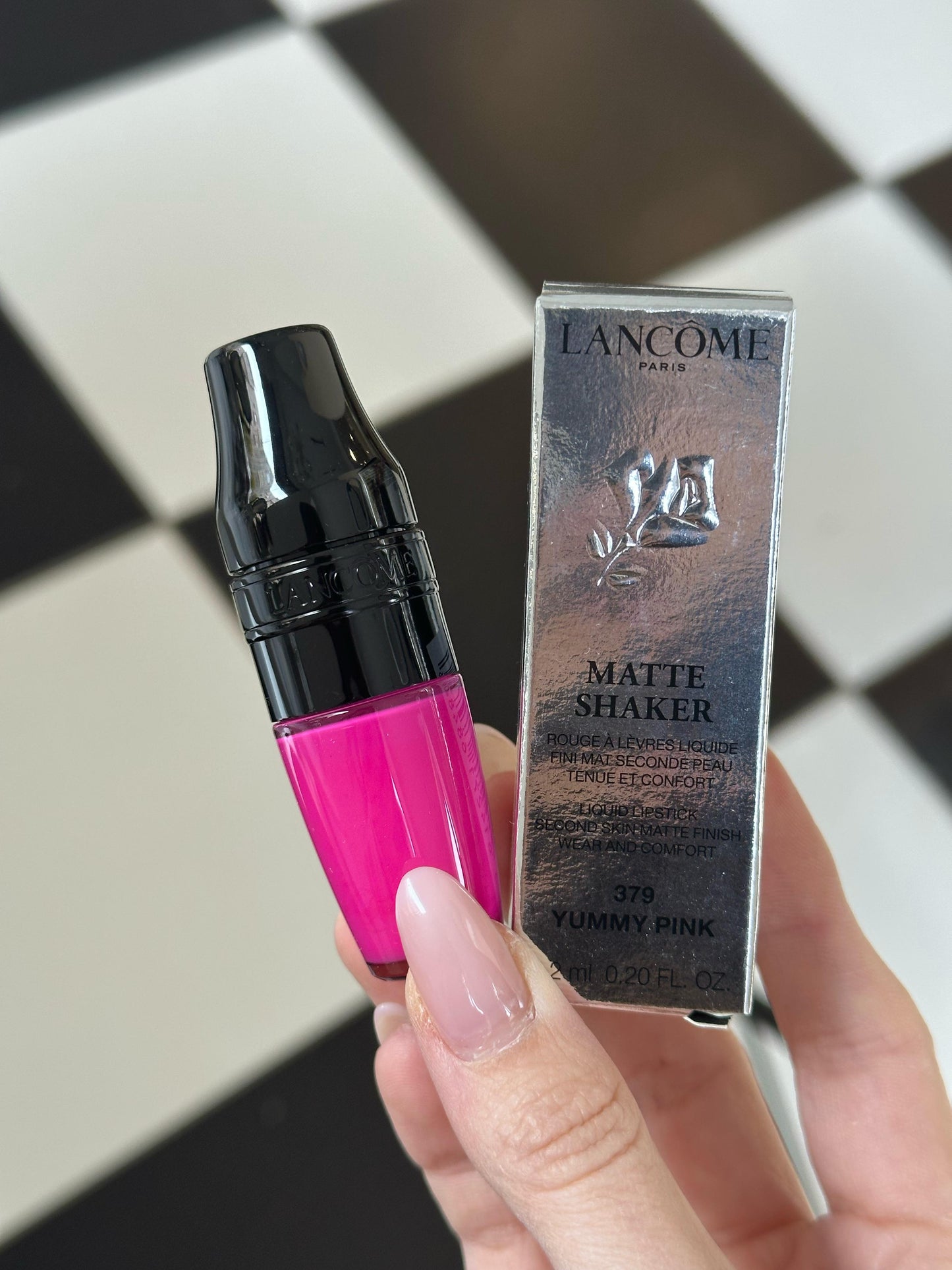 LANCÔME Matte Shaker Liquid Lipstick - Long Lasting, Wear And Comfort