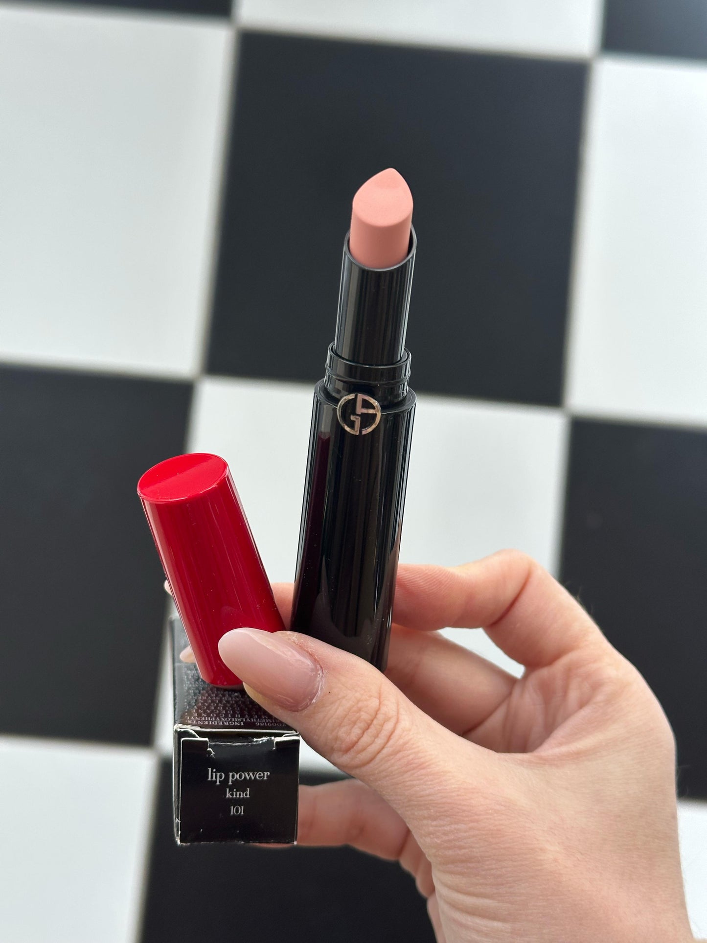 ARMANI Lip Power Longwear Vivid Color Lipstick (101)
