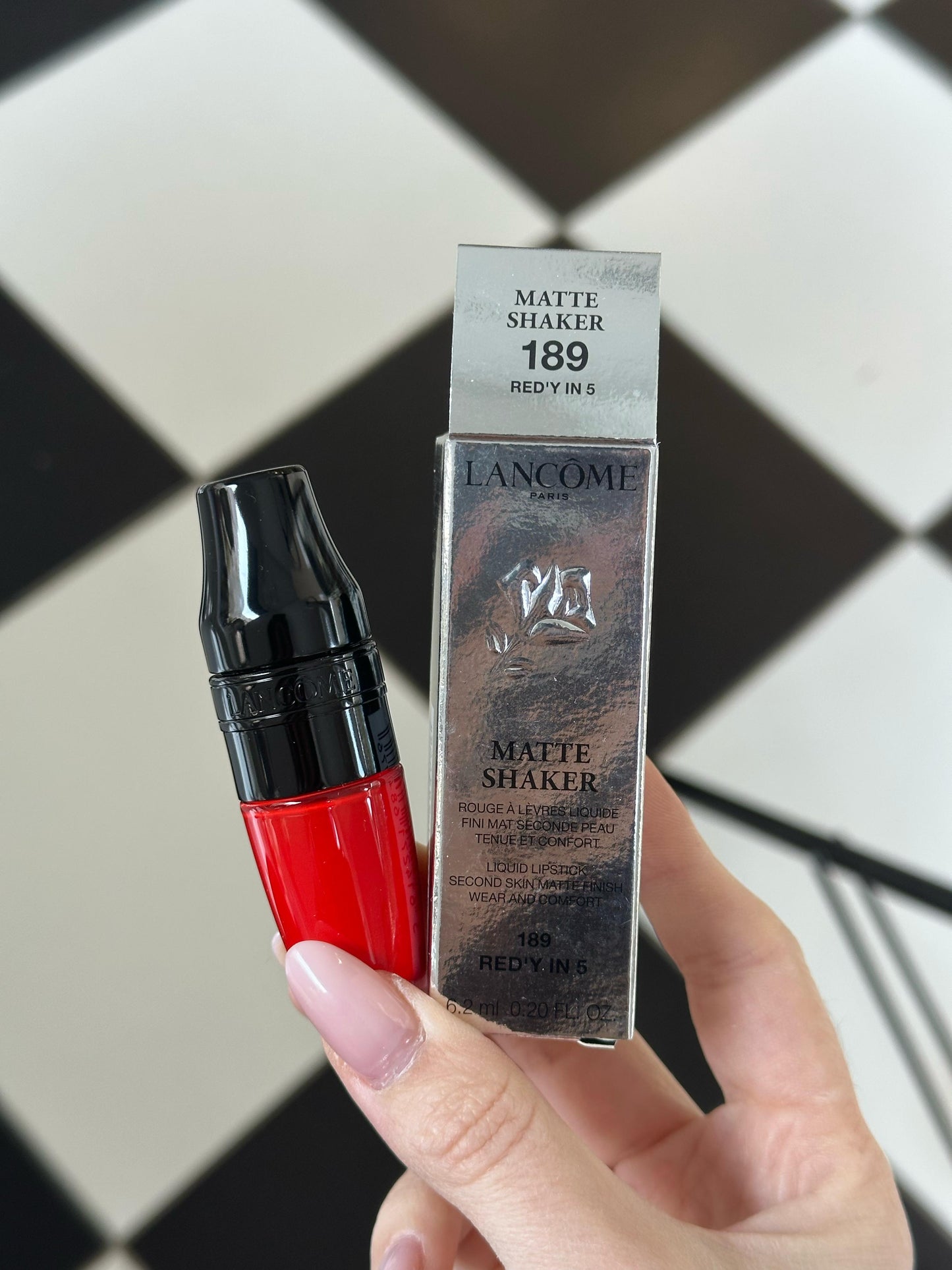 LANCÔME Matte Shaker Liquid Lipstick - Long Lasting, Wear And Comfort