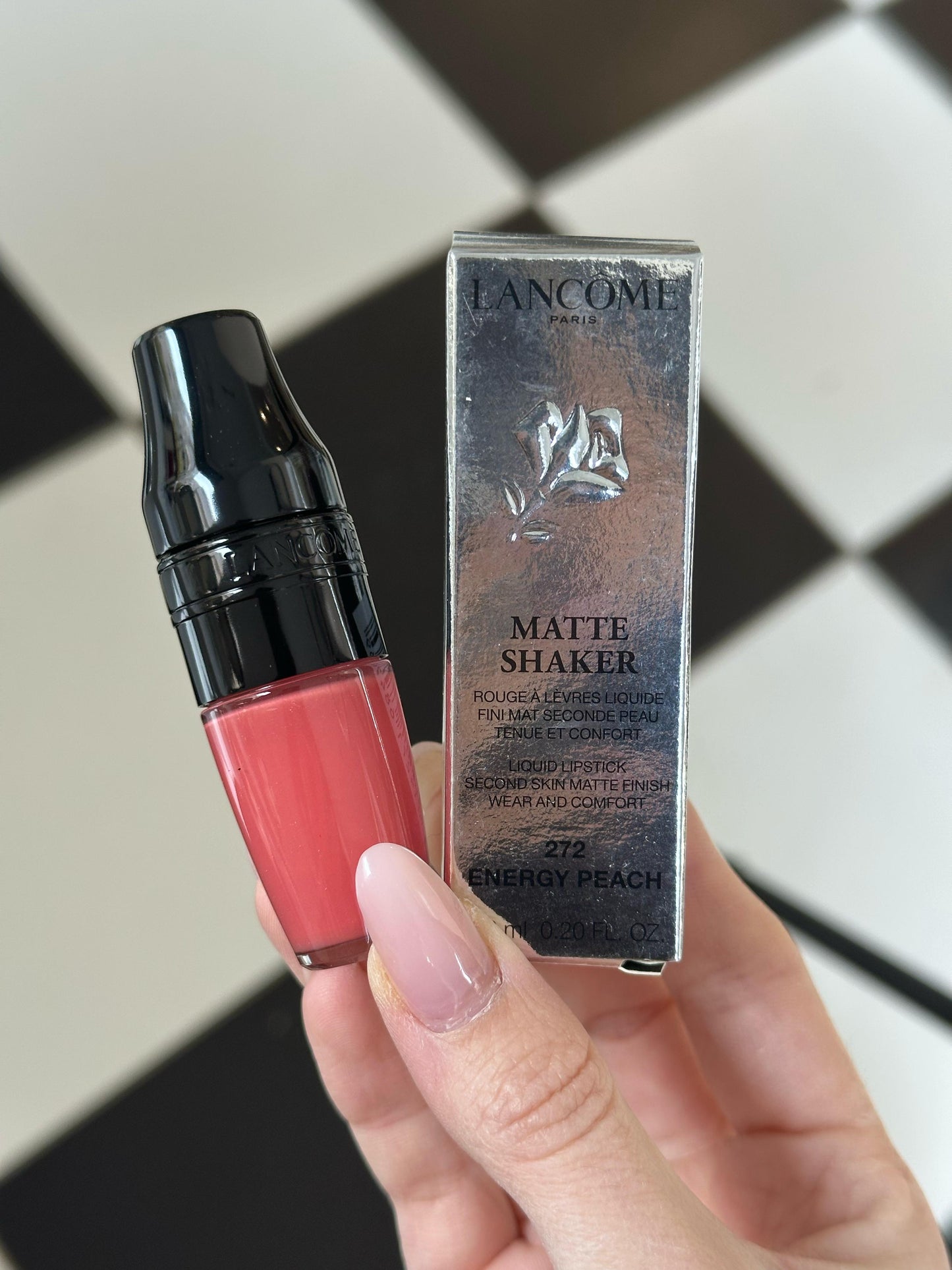 LANCÔME Matte Shaker Liquid Lipstick - Long Lasting, Wear And Comfort