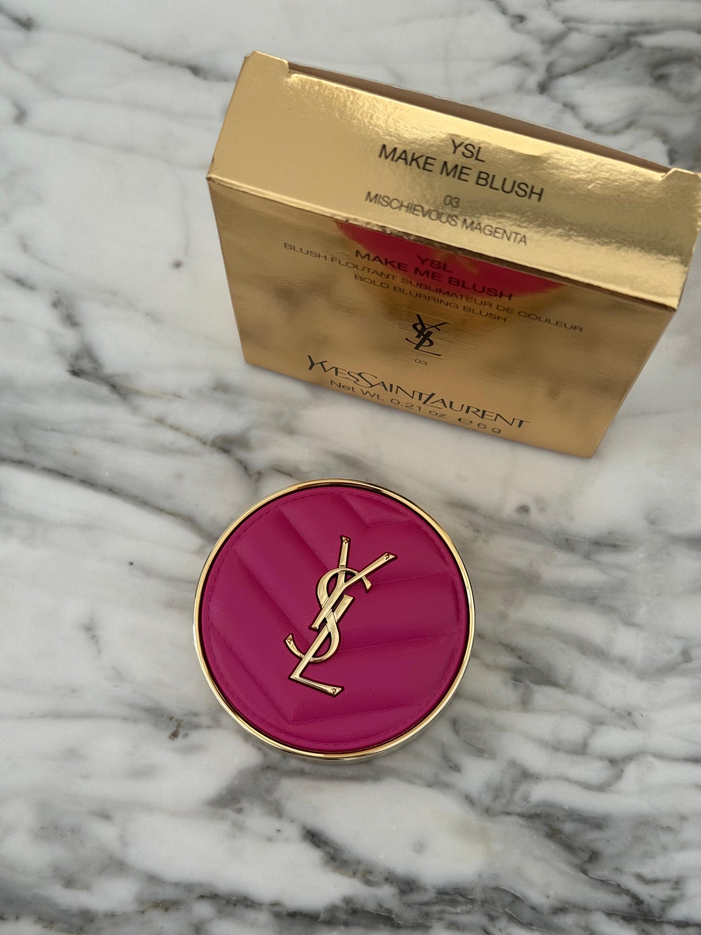 YSL Make Me Blush - Bold Blurring Blush (03)
