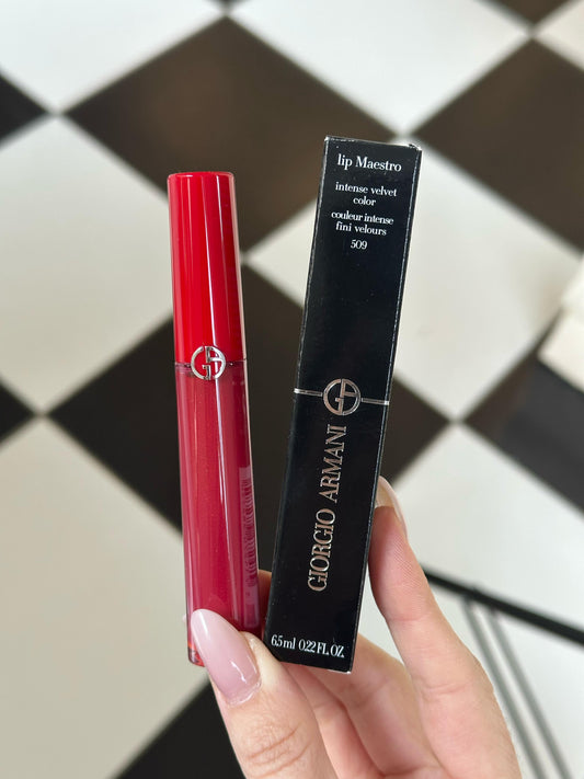 ARMANI Lip Maestro Velvet Liquid Lipstick (509)