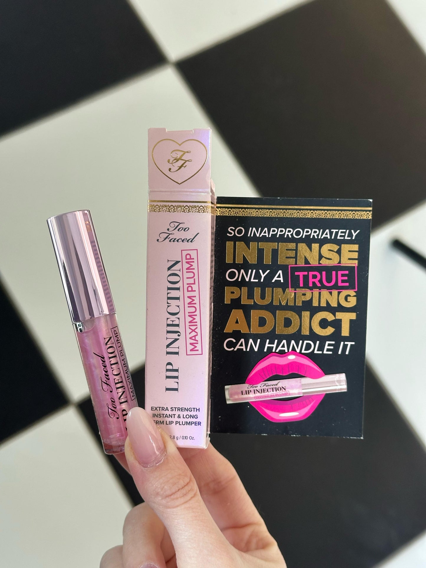 TOO FACED Lip Injection Maximum Plump Extra Strength Lip Plumper Gloss