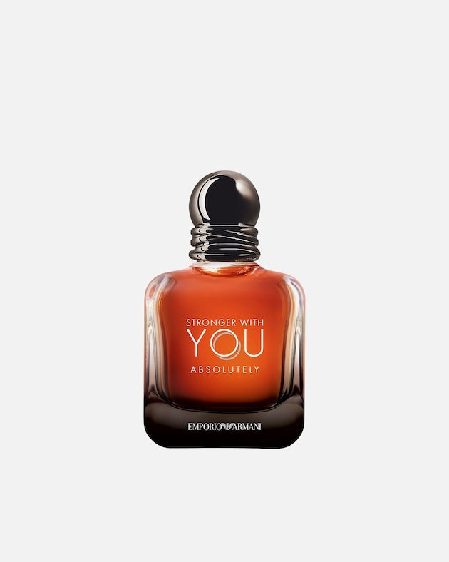 ARMANI Stronger With You Absolutely Parfum - Fresh, Spicy, Ambery Fragrance With a Captivating Rum Accord