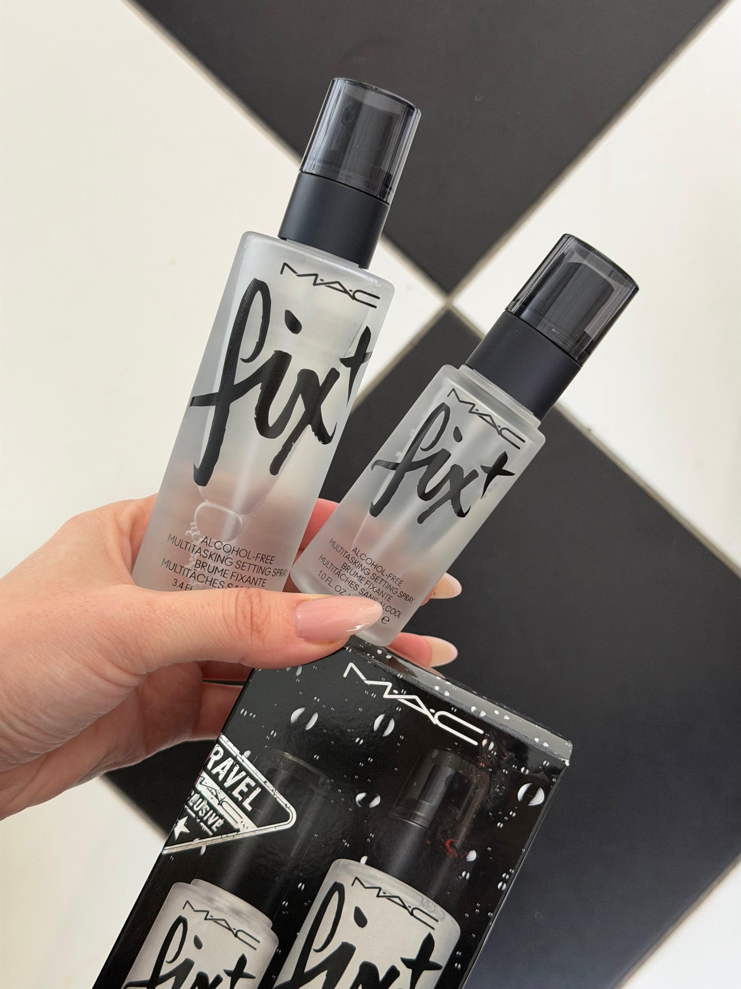 MAC Fix+ X2 Multitasking Setting Spray Set - Travel Exclusive