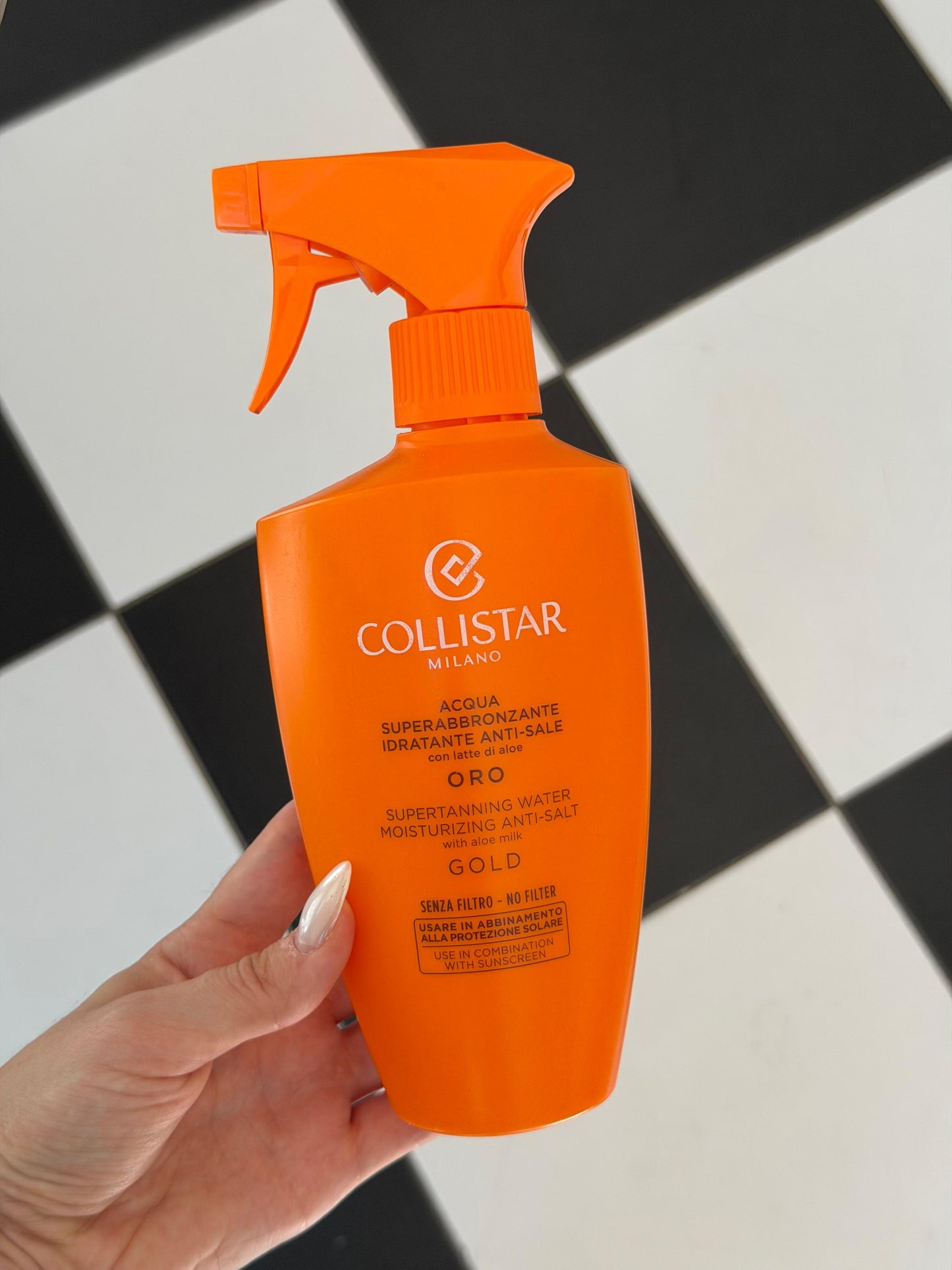 COLLISTAR Supertanning Water Moisturizing Anti-Salt With Aloe Milk