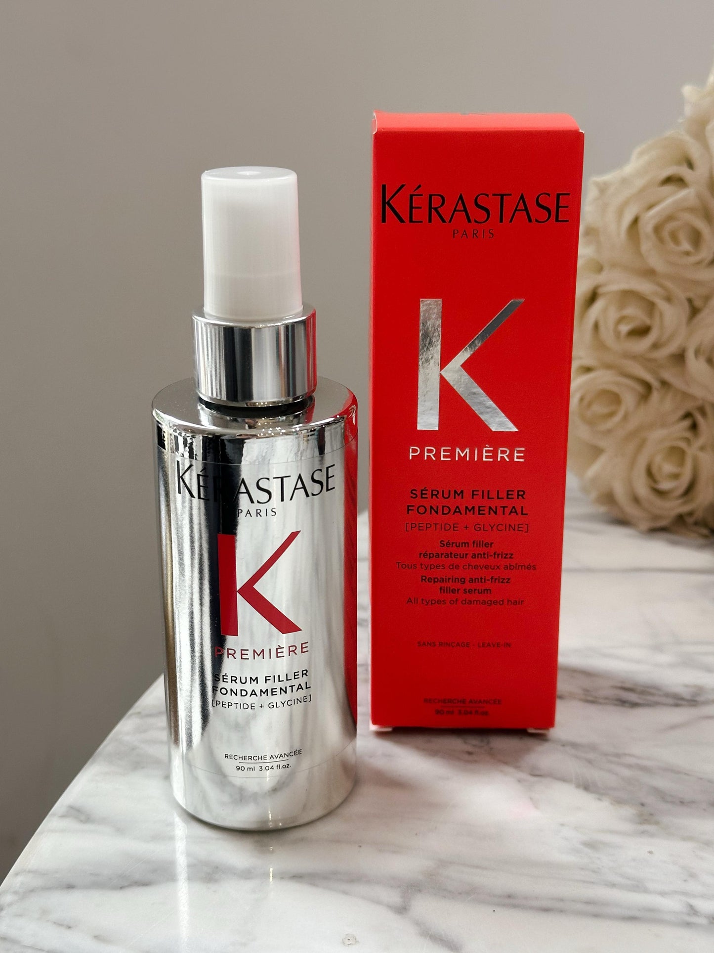 KÉRASTASE Première
Serum Filler Fondamental Repairing Anti-Frizz For All Types Of Damaged Hair