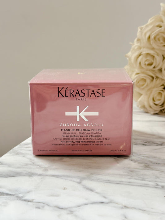 KÉRASTASE Chroma Absolu
Chroma Filler Hair Mask
Deep Strengthening For Color Treated Hair