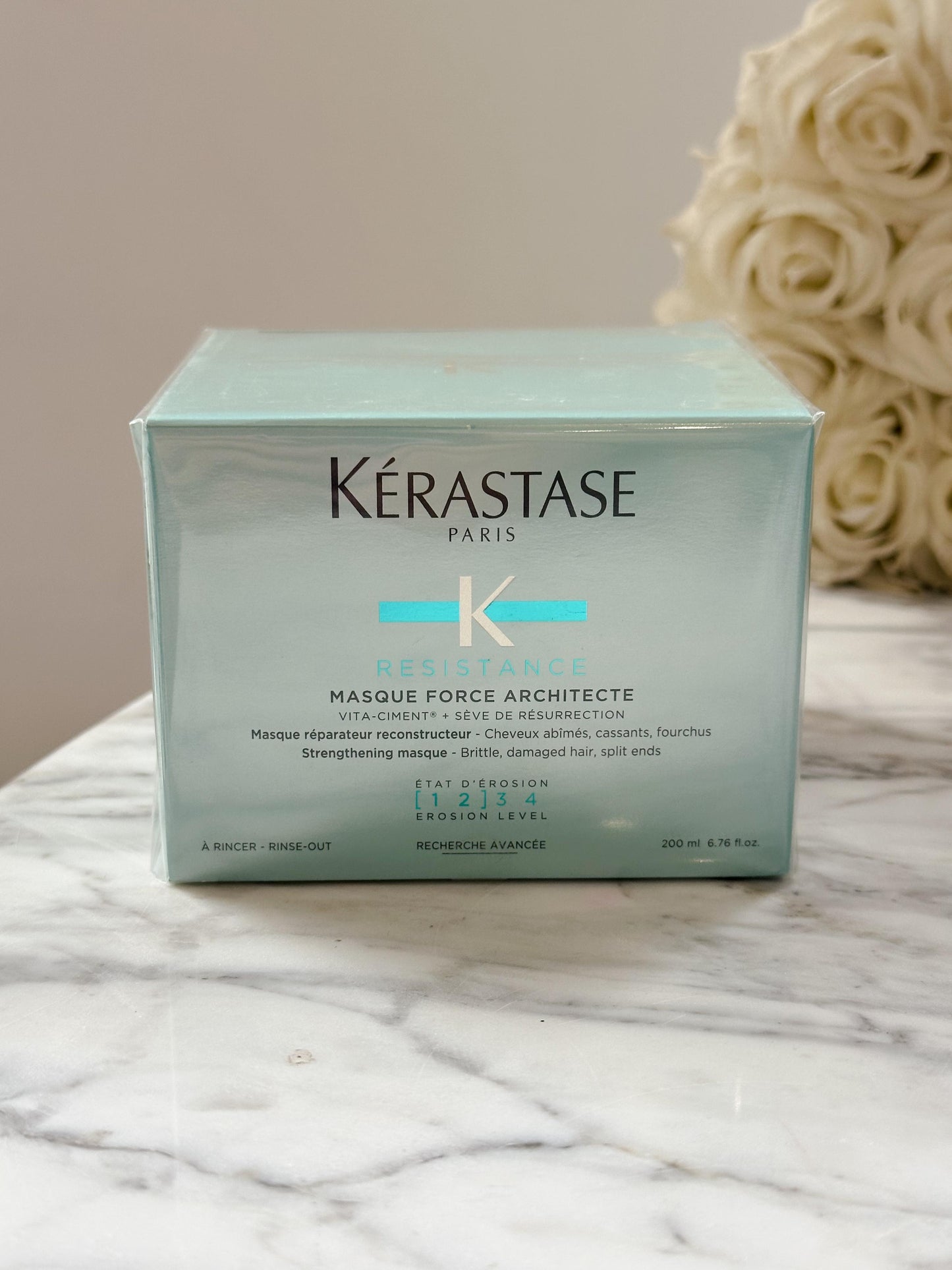 KÉRASTASE Resistance
Masque Force Architecte - Strengthening Masque For Brittle, Damaged Hair, Split Ends