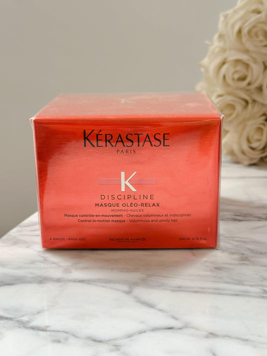 KÉRASTASE Discipline
Masque Oléo-Relax Hair Mask
Deep Nourishing With Coconut Oil & Heat Protectant For Frizzy Hair