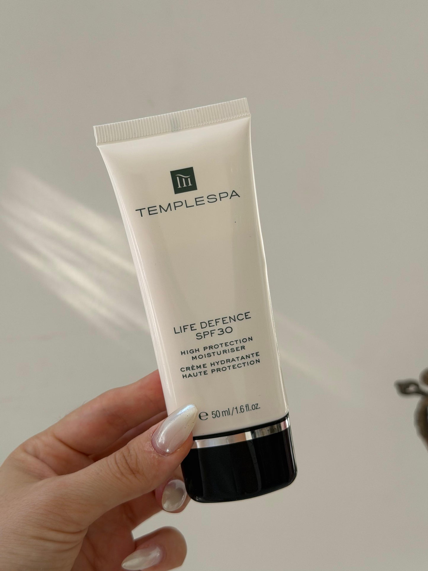 TEMPLESPA Life Defence SPF30 High Protection Moisturiser