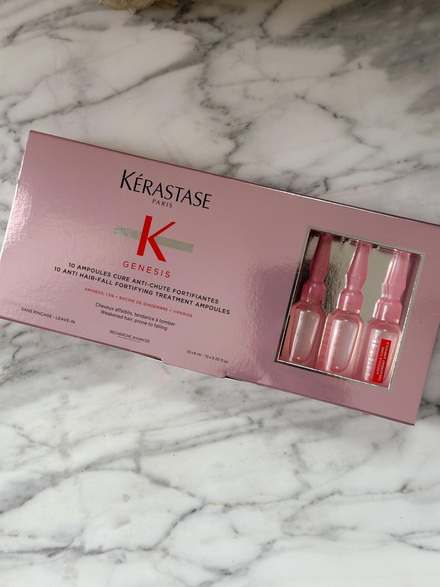 KÉRASTASE Genesis
10 Anti Hair-Fall Fortifying Treatment Ampoules For Weakened Hair, Prone To Falling