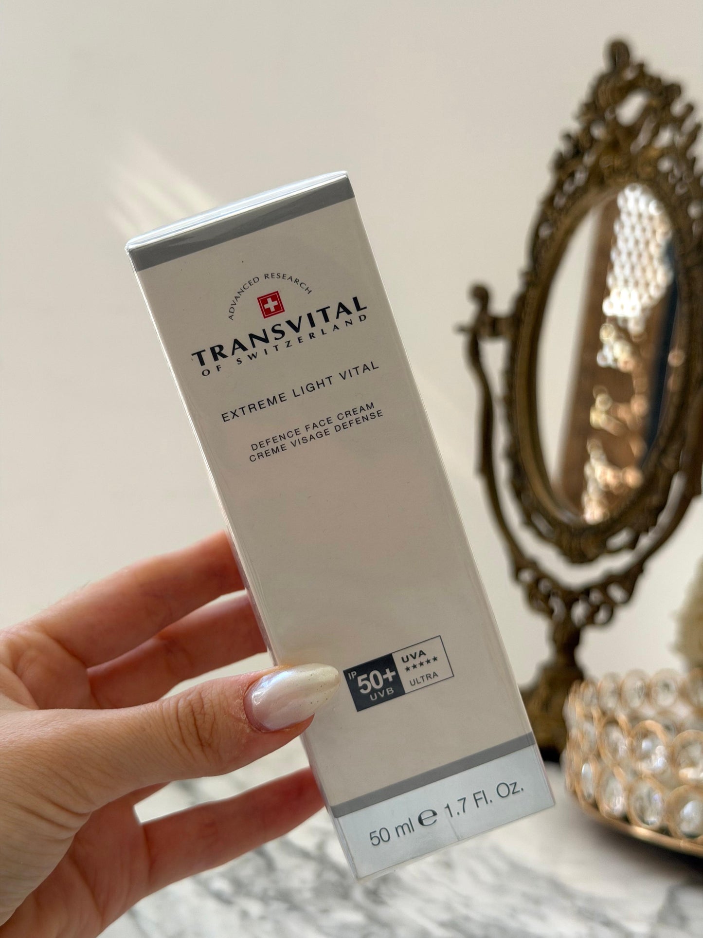 TRANSVITAL Extreme Light Vital Defence Face Cream SFP50 UVB-UVA