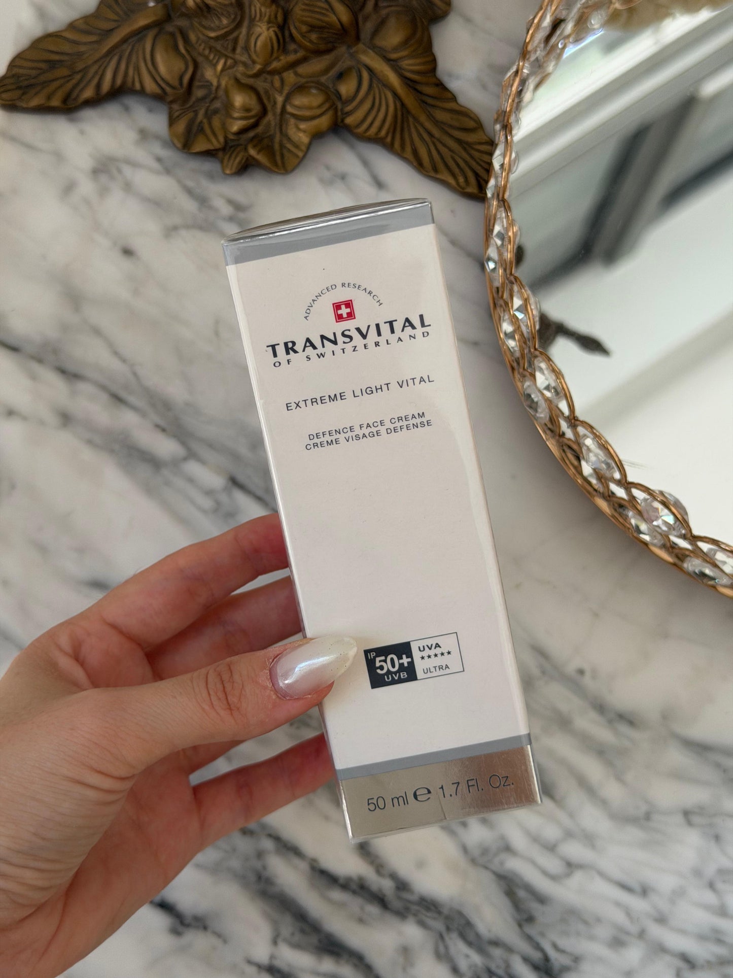 TRANSVITAL Extreme Light Vital Defence Face Cream SFP50 UVB-UVA