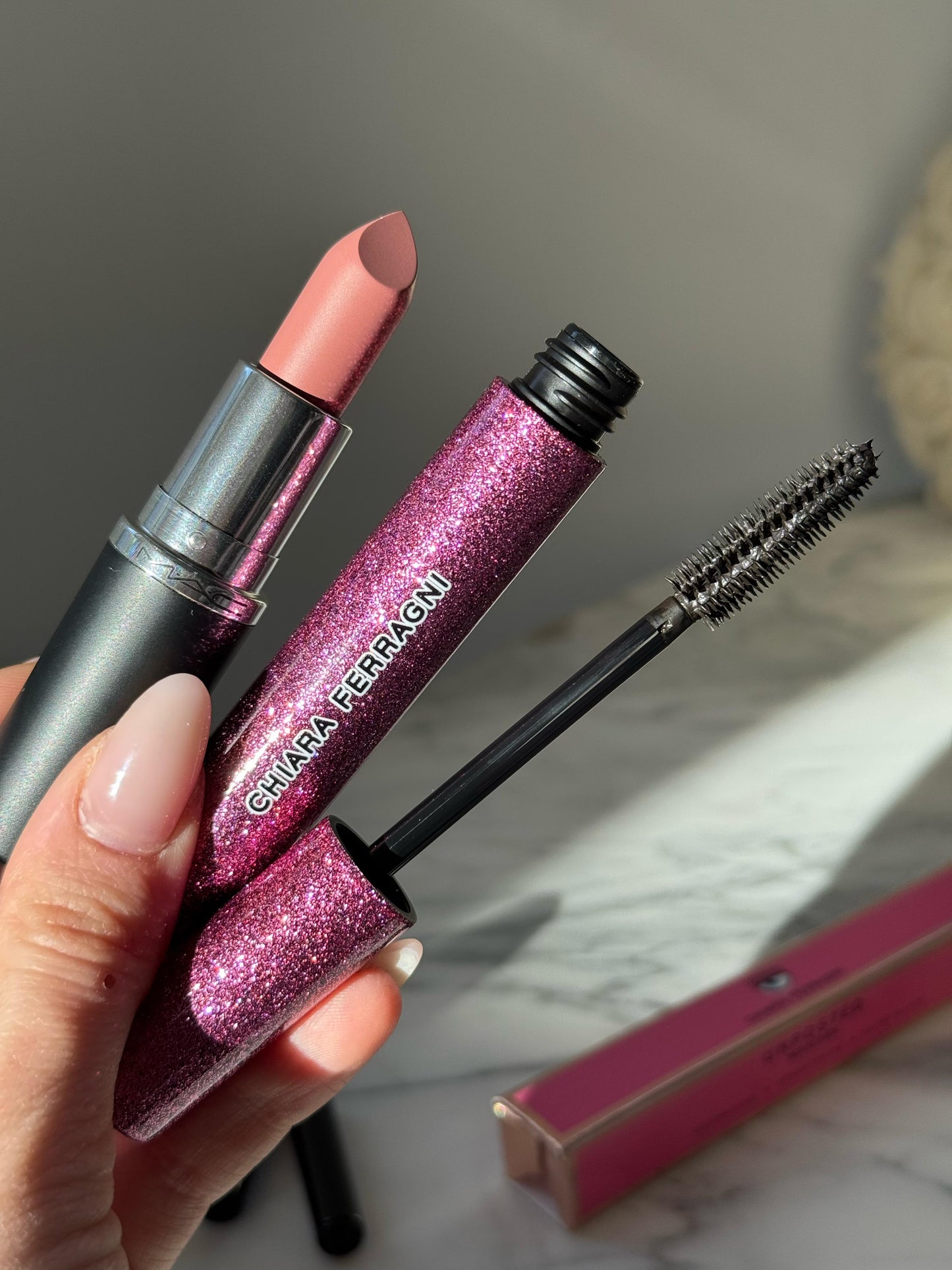 MAC Lipstick + CHIARA Mascara + BECKHAM Lip Pencil 3.500ALL