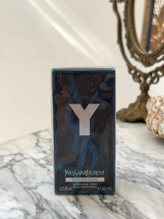 YSL Y Iced Cologne Eau De Toilette Intense With Mint And Patchouli