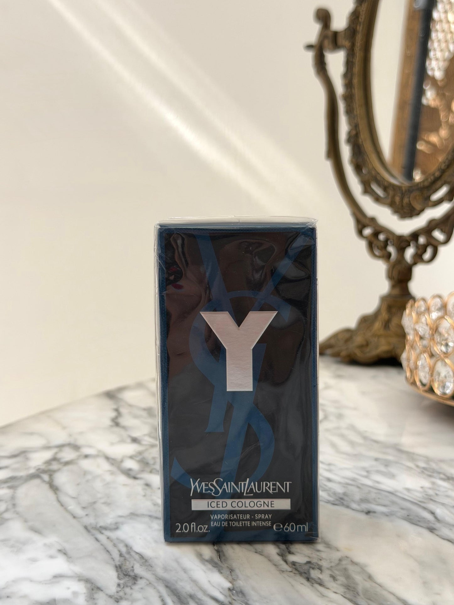 YSL Y Iced Cologne Eau De Toilette Intense With Mint And Patchouli