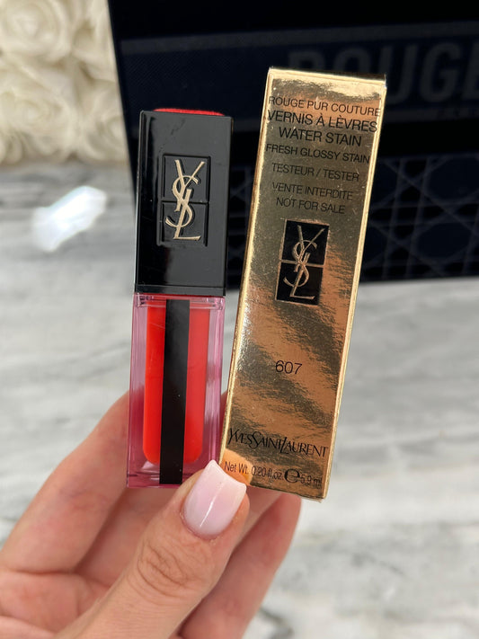 YSL Vernis À Lèvres - Glossy Stain Longwear Lipstick (607)
