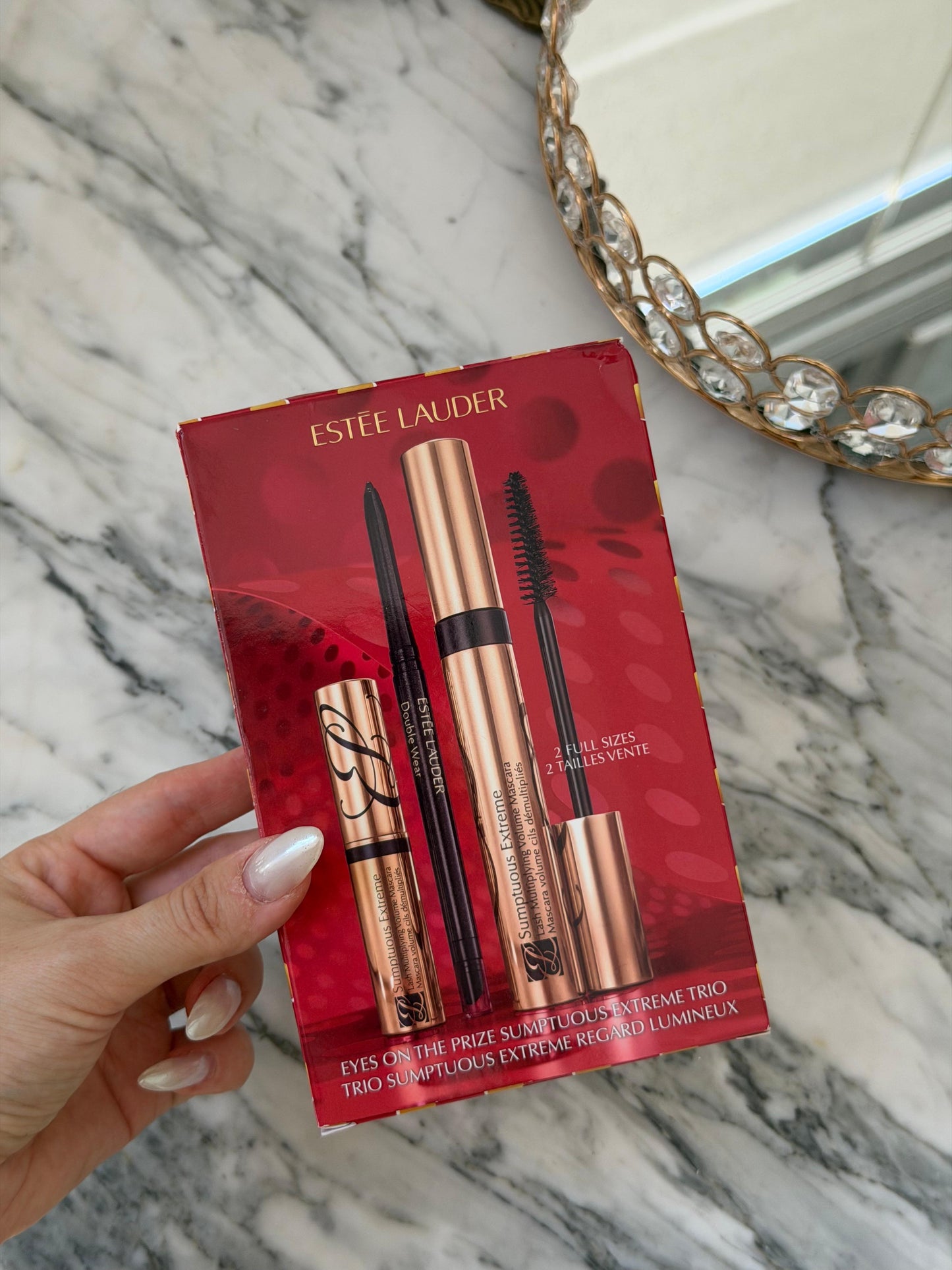 ESTEE LAUDER Eyes On The Prize Sumptuous Extreme Mascara + Eyeliner Trio Gift Set