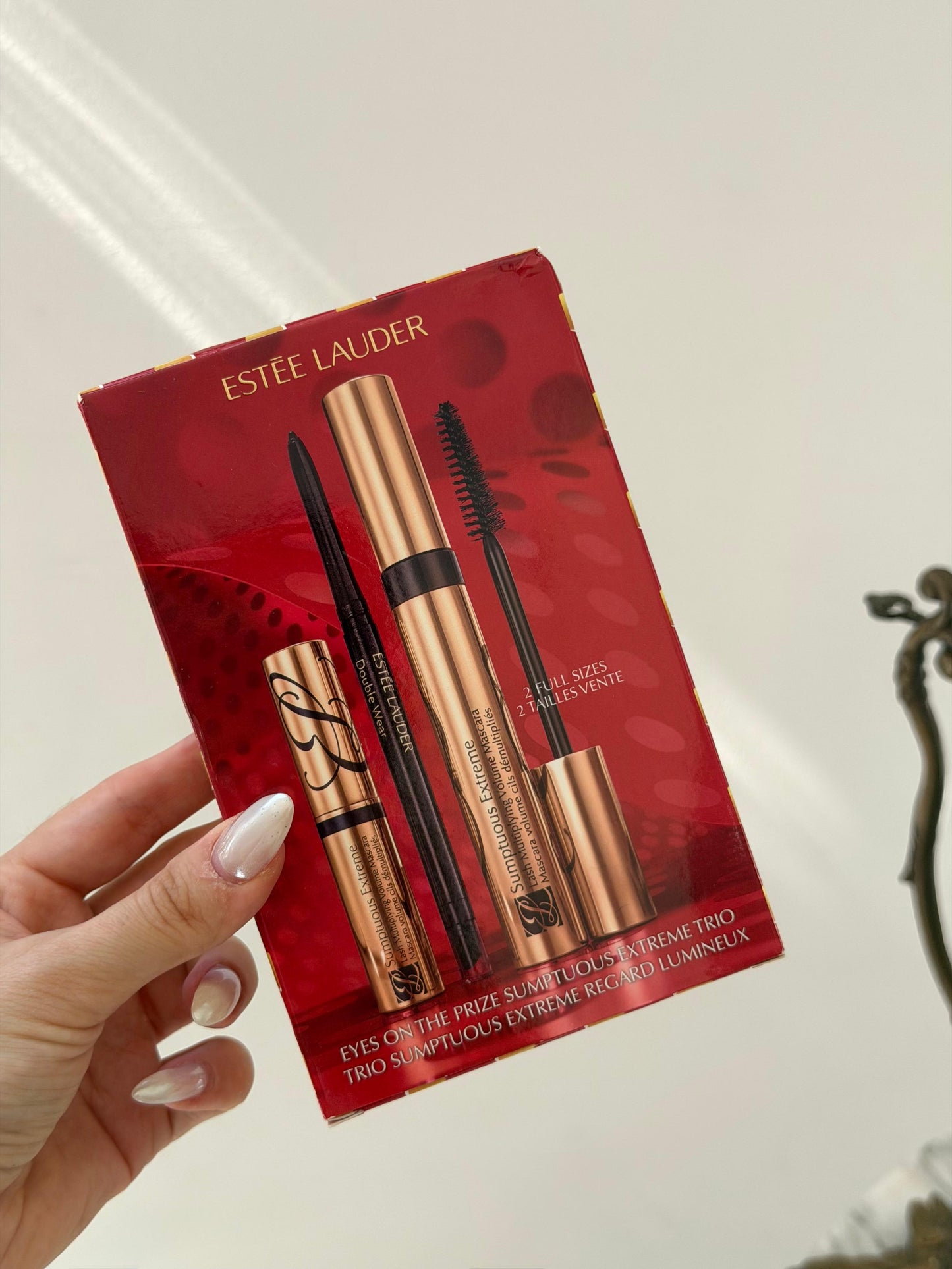 ESTEE LAUDER Eyes On The Prize Sumptuous Extreme Mascara + Eyeliner Trio Gift Set
