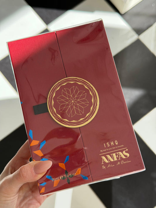 ANFAS ISHQ Unisex Eau De Parfum - Special Edition Red