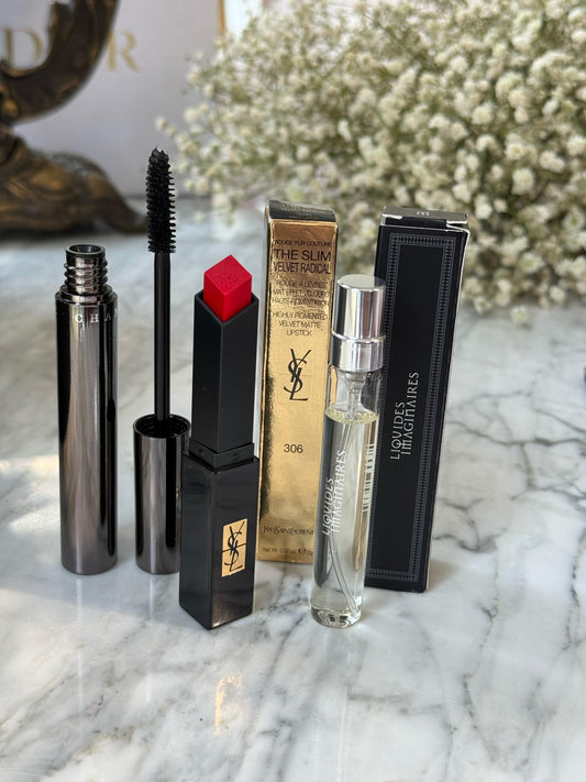 CHANTECAILLE Mascara + YSL Lipstick + LIQUIDES Imaginaires Set 5.500ALL