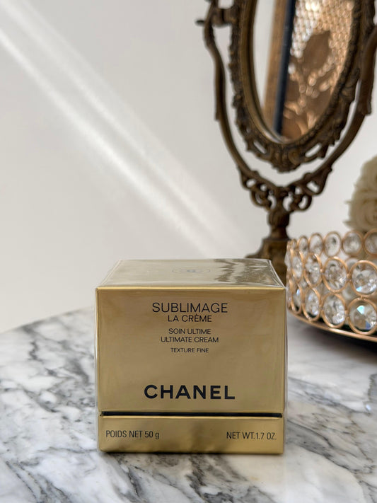 CHANEL Sublimage La Crème
Soin Ultimate Cream: Rejuvenates And Smooths