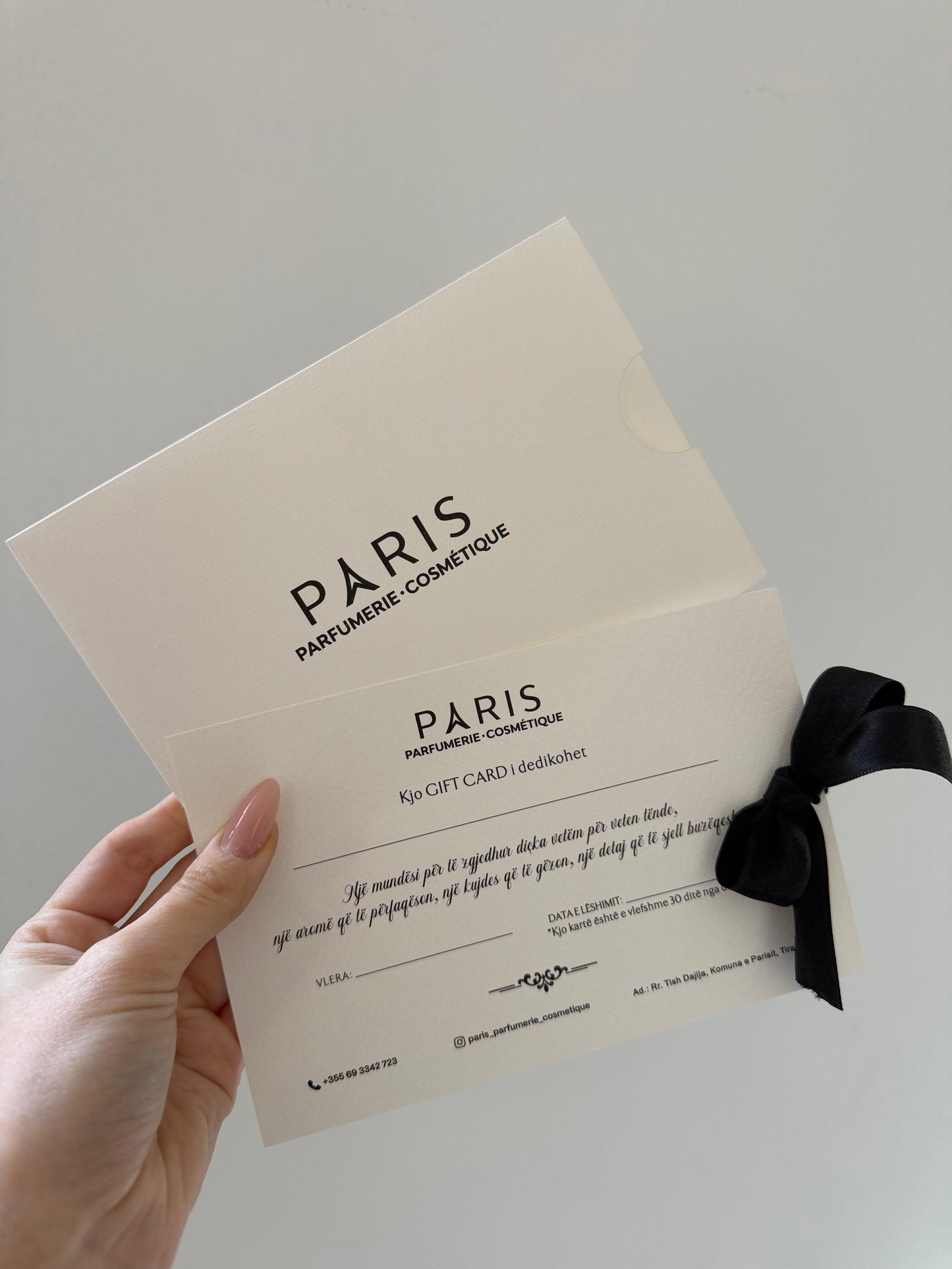 PARIS PARFUMERIE-COSMÉTIQUE Gift Card