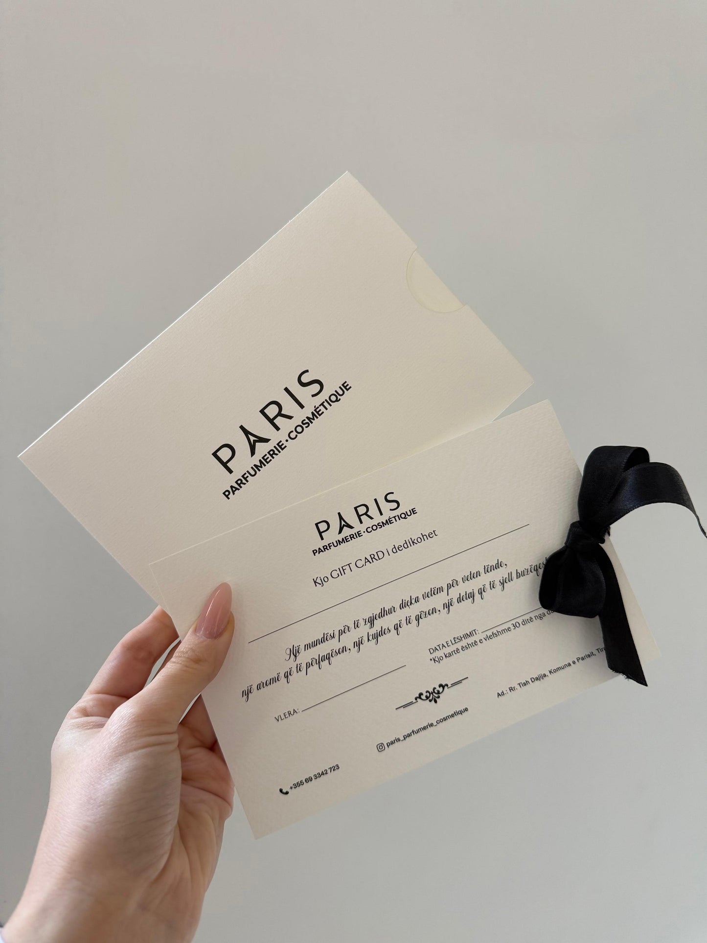 PARIS PARFUMERIE-COSMÉTIQUE Gift Card