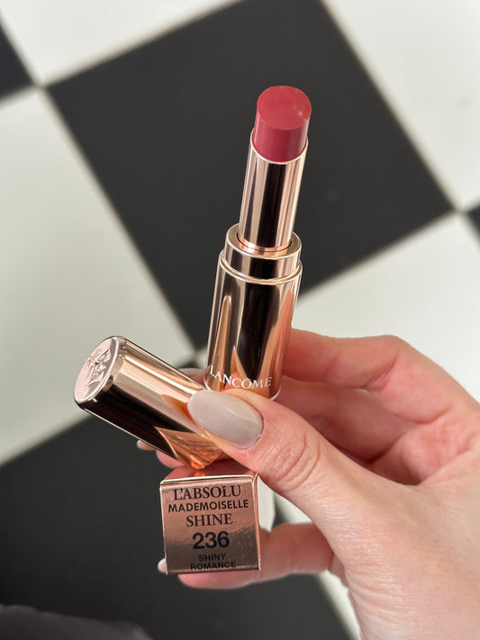 LANCÔME 
L'Absolu Mademoiselle Shine (236)
Balmy Healthy Glow Lipstick