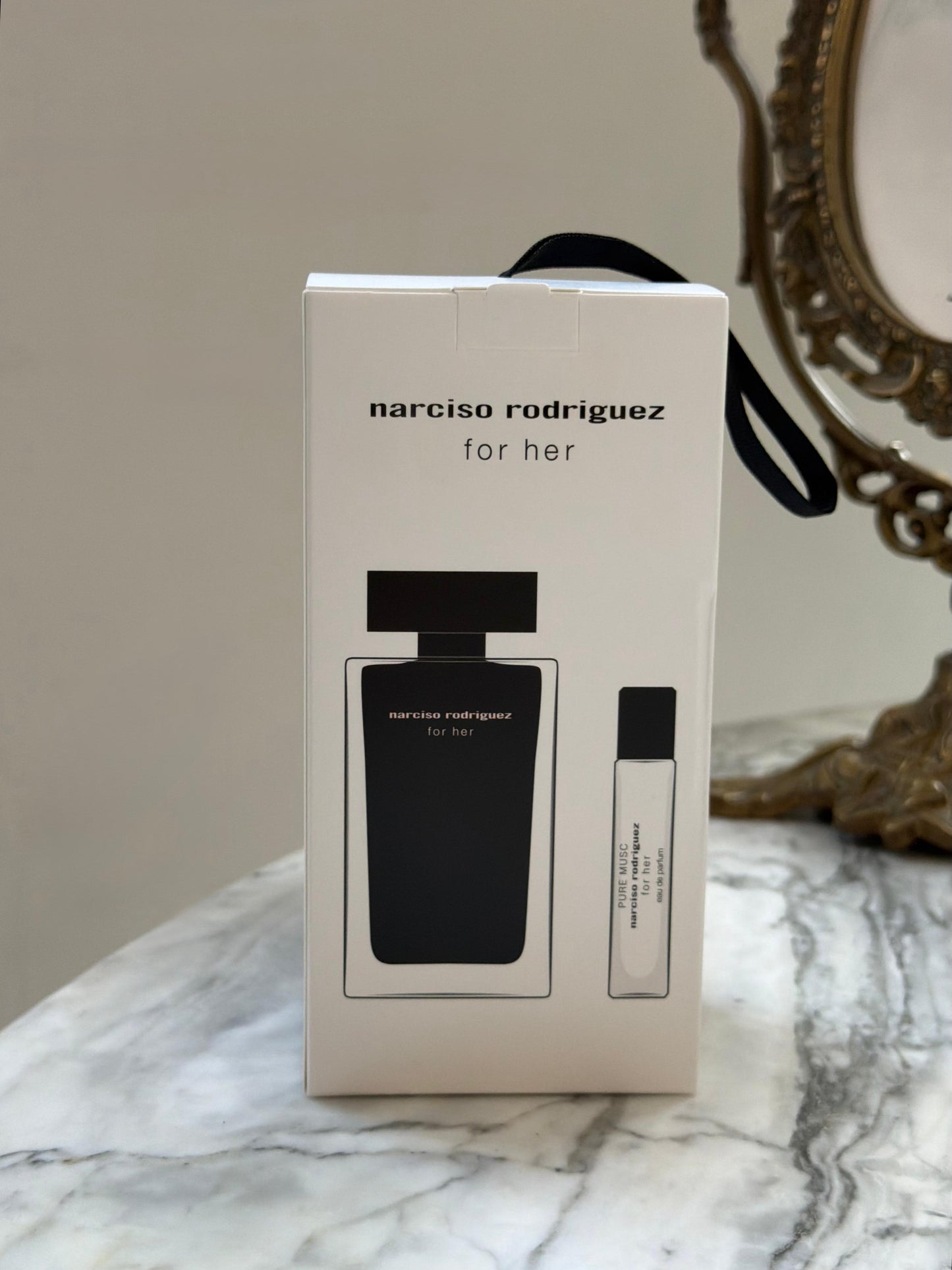 NARCISO RODRIGUEZ For Her Eau De Toilette + Pure Musc Mini Eau De Parfum Gift Set