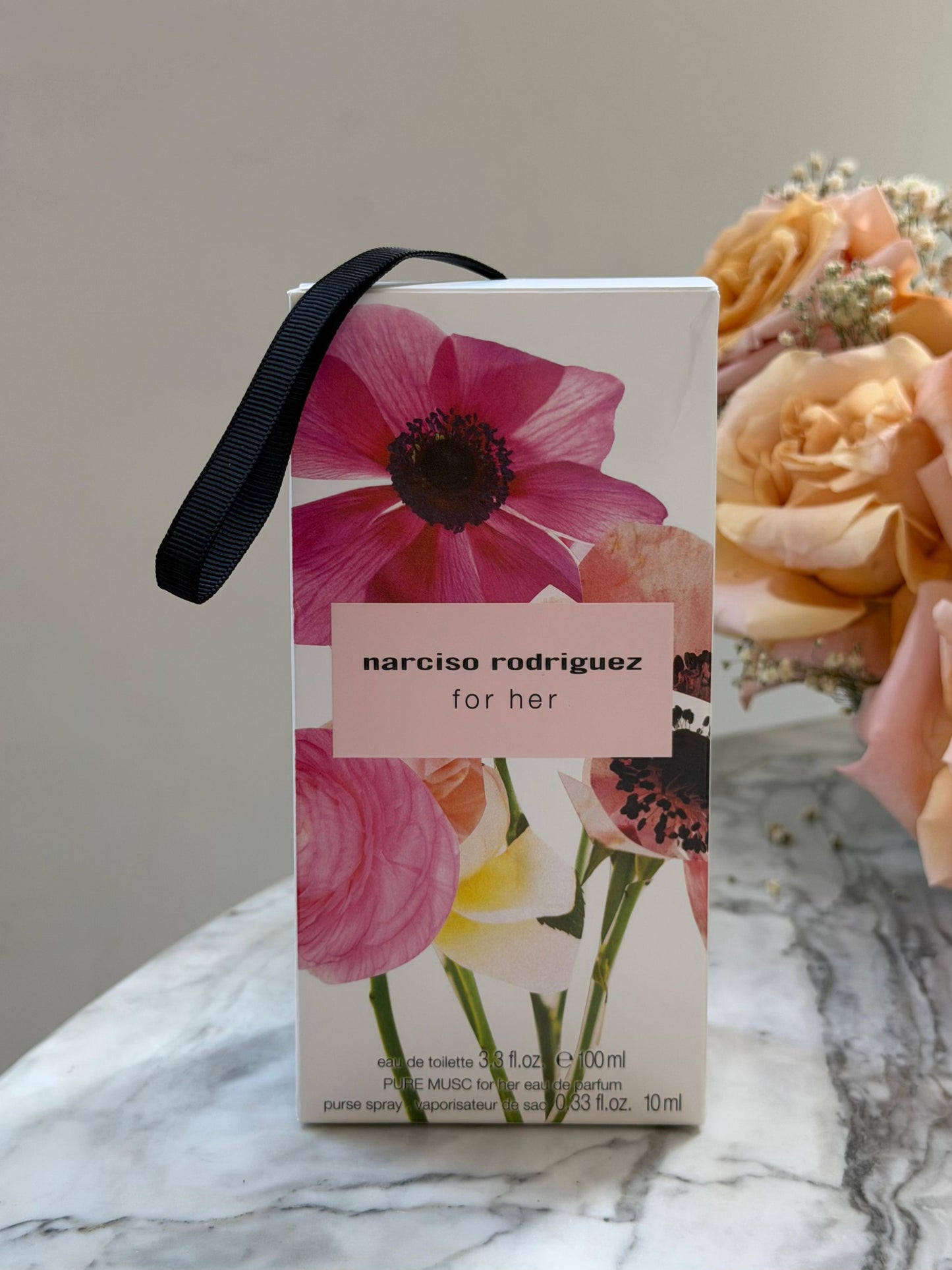 NARCISO RODRIGUEZ For Her Eau De Toilette + Pure Musc Mini Eau De Parfum Gift Set