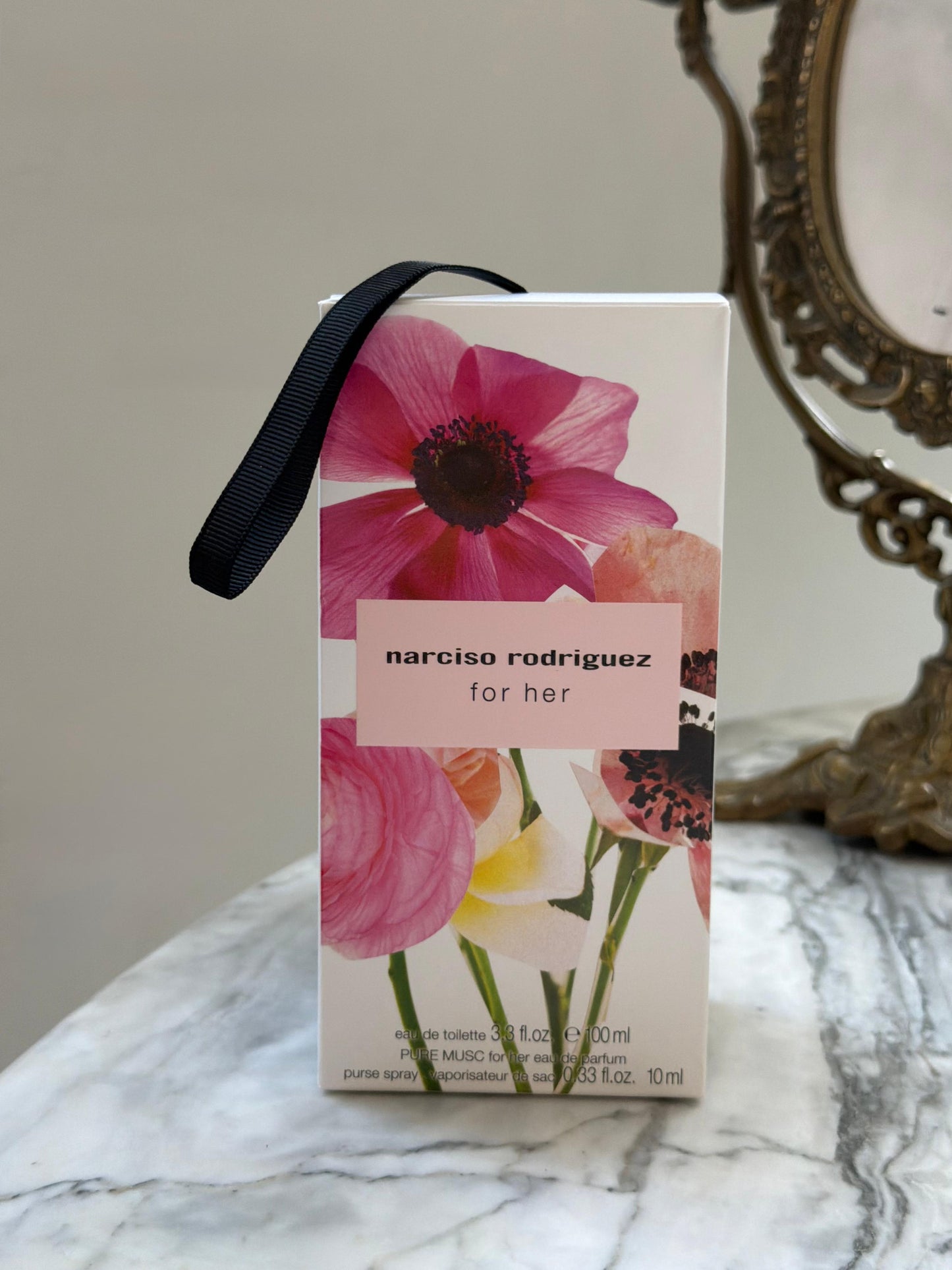 NARCISO RODRIGUEZ For Her Eau De Toilette + Pure Musc Mini Eau De Parfum Gift Set