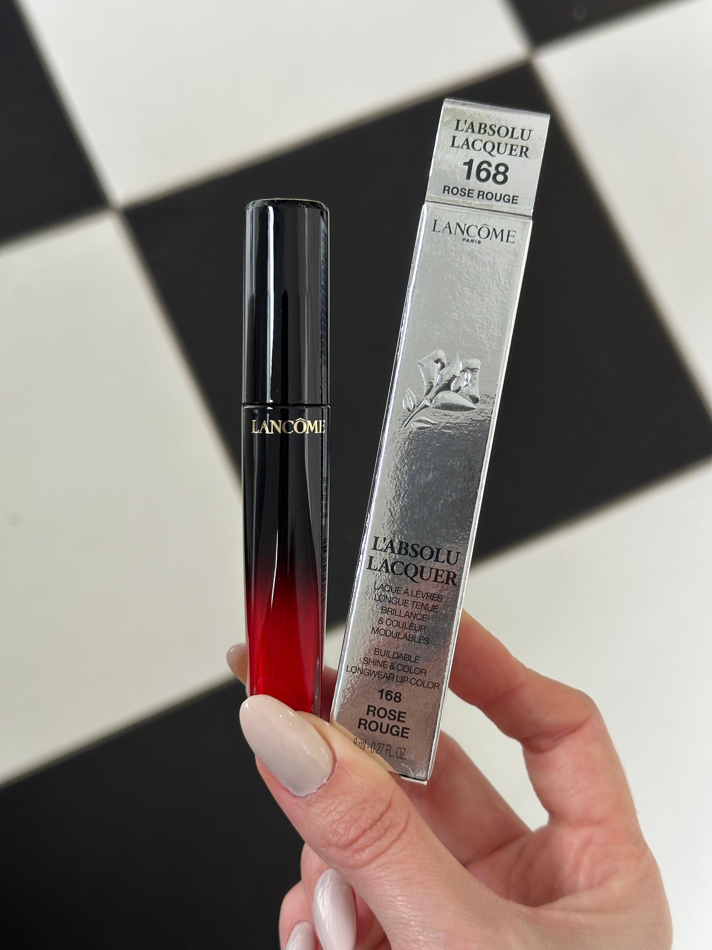 LANCÔME
L'Absolu Lacquer Long-Lasting Liquid Lipstick (168)