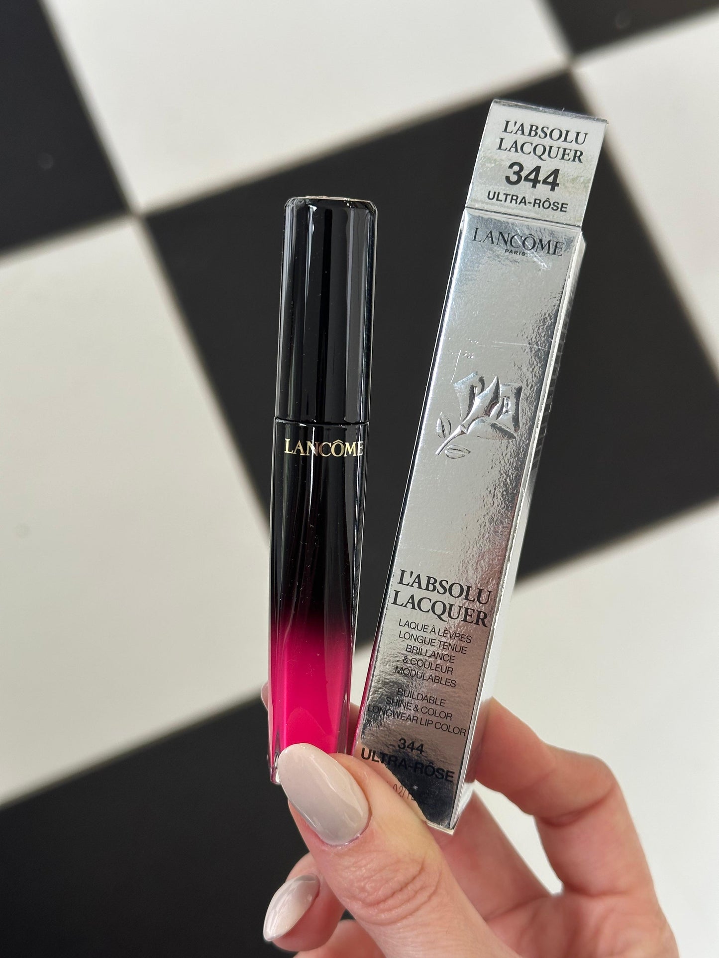 LANCÔME
L'Absolu Lacquer Long-Lasting Liquid Lipstick (344)