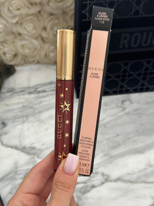 GUCCI Rouge Á Lévres Liquid Mat Lipstick - Gloss Repulpant, Lissant & Hydratant (118)