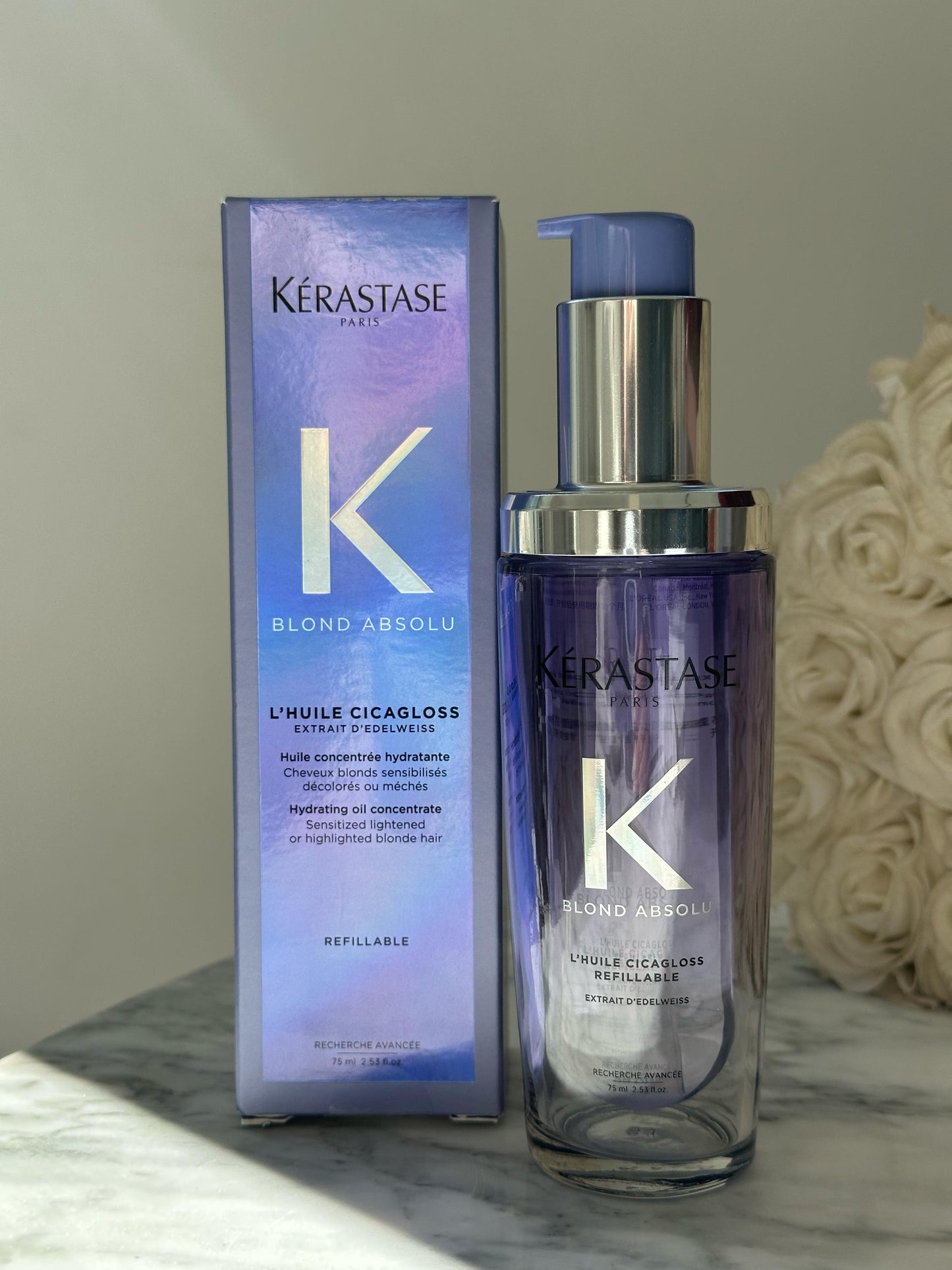 KÉRASTASE Blonde Absolu
Cicagloss Hydrating Hair Oil