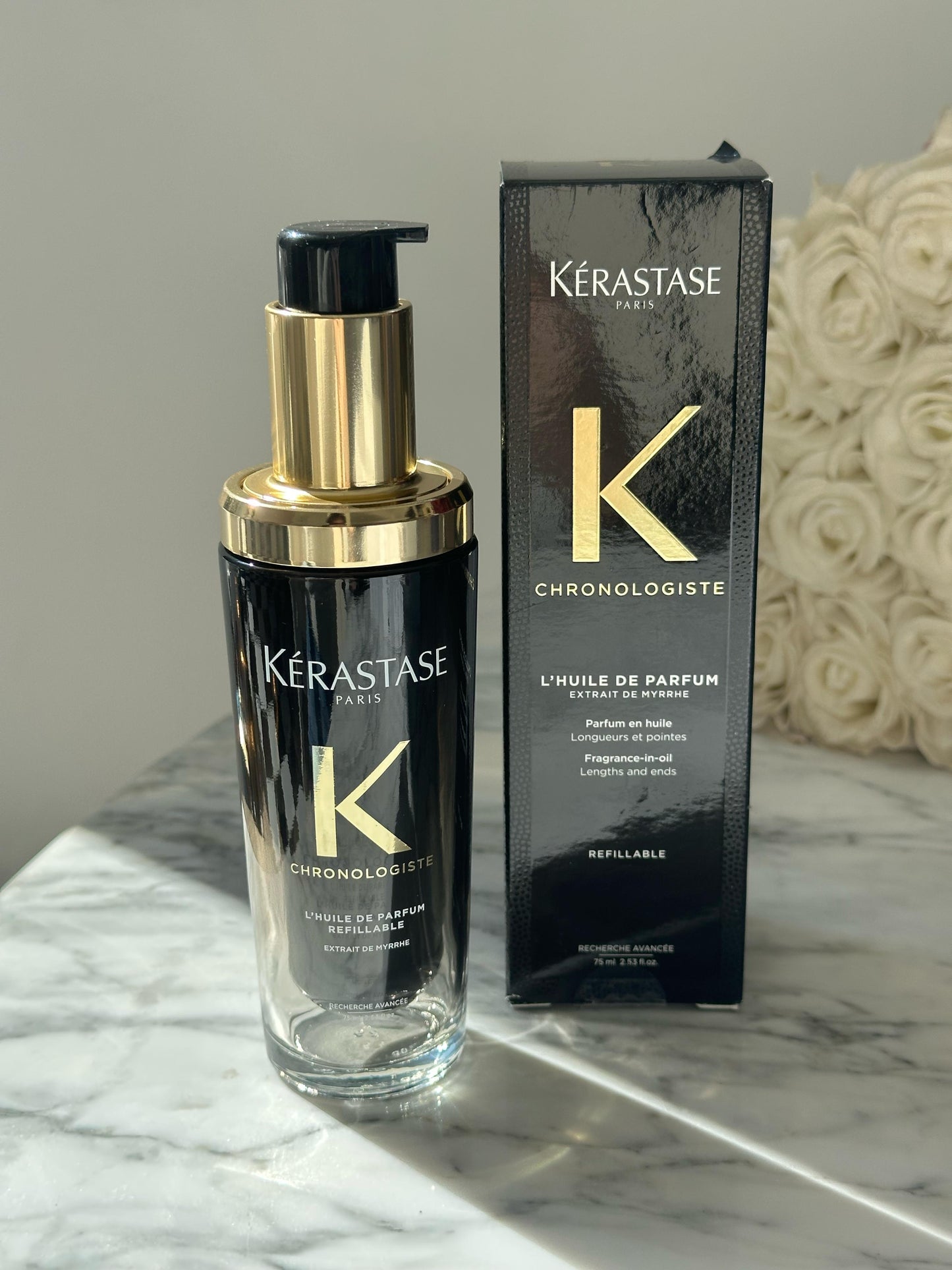 KÉRASTASE L'Huile De Parfum Fragrance In Hair Oil For Lengths & Ends