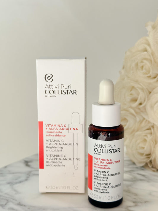 COLLISTAR
Attivi Puri Vitamin C + Alpha-Arbutin
Brightening Antioxidant