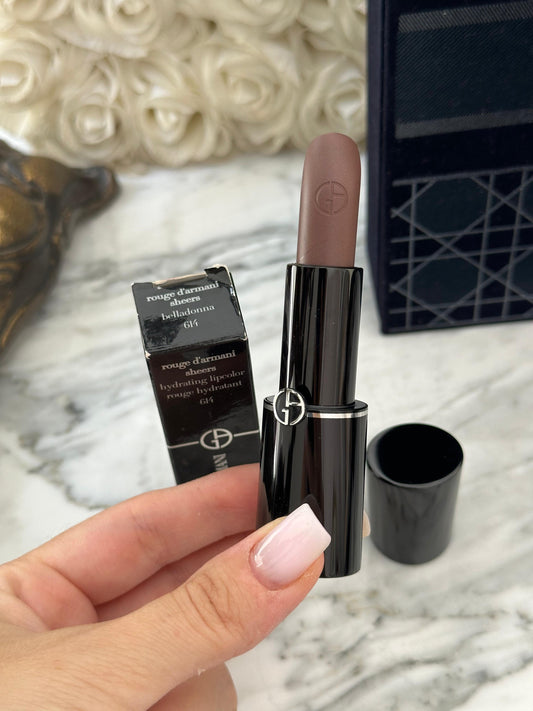 ARMANI Rouge D’Armani Matte/Sheer/Satin Lipstick (614)