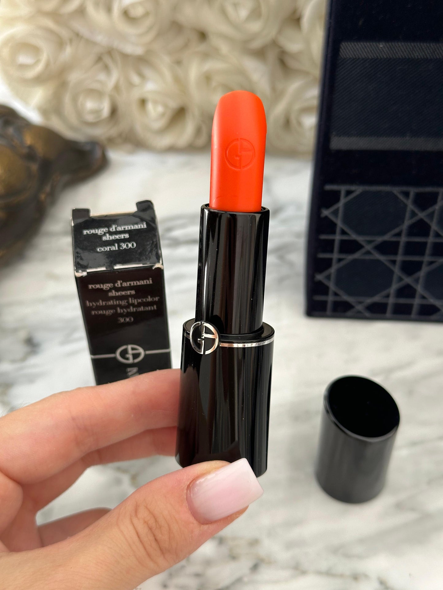 ARMANI Rouge D’Armani Matte/Sheer/Satin Lipstick (300)