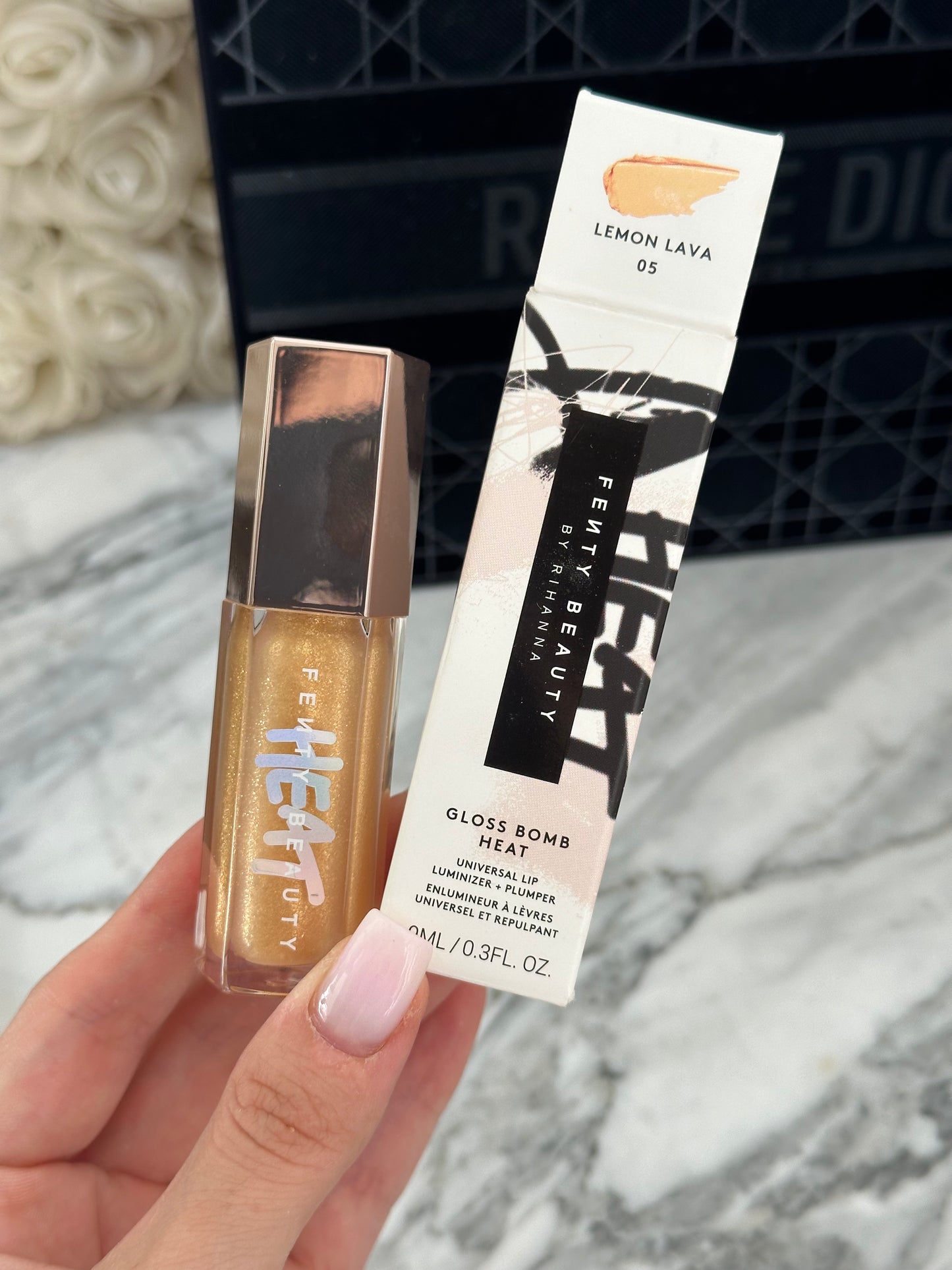 FENTY BEAUTY Gloss Bomb Heat (05) Universal Lip Luminizer + Plumper