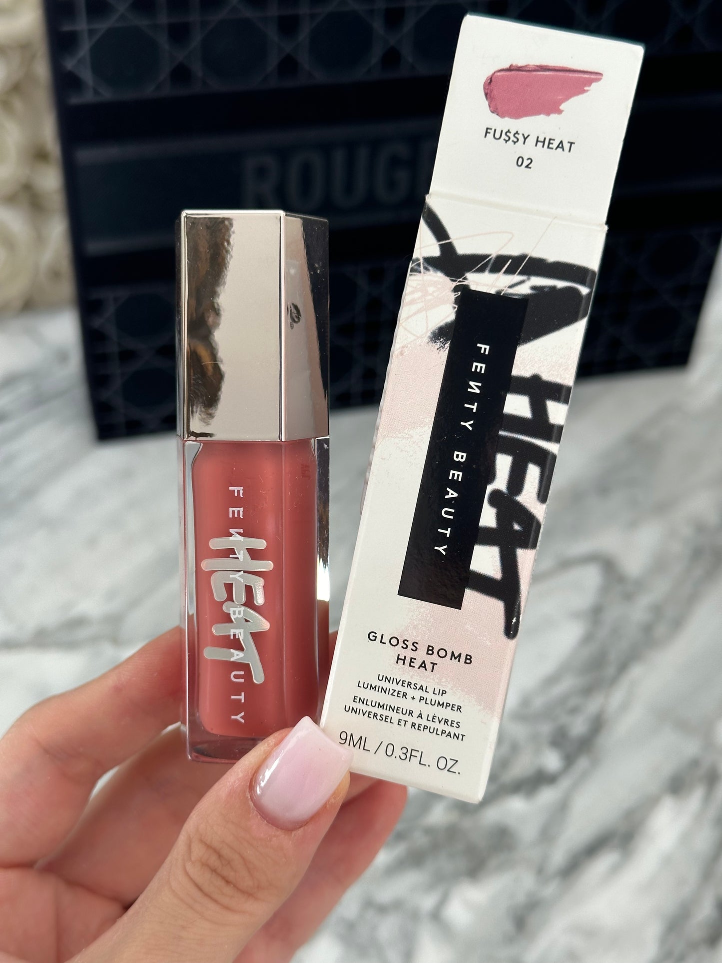FENTY BEAUTY Gloss Bomb Heat (02) Universal Lip Luminizer + Plumper
