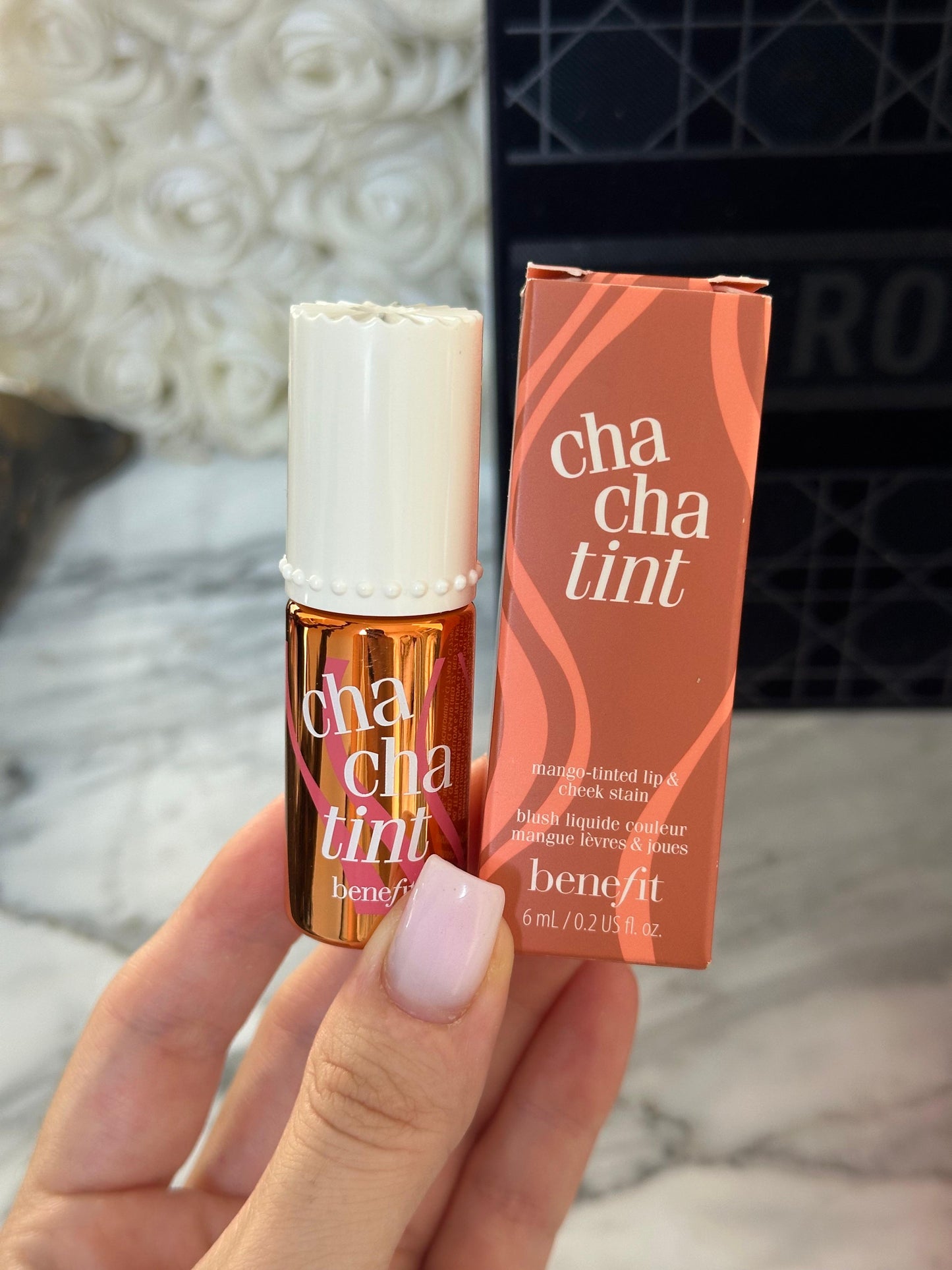 BENEFIT Benetint - Cha Cha Tint
Rose-Tinted Lip & Cheek Stain